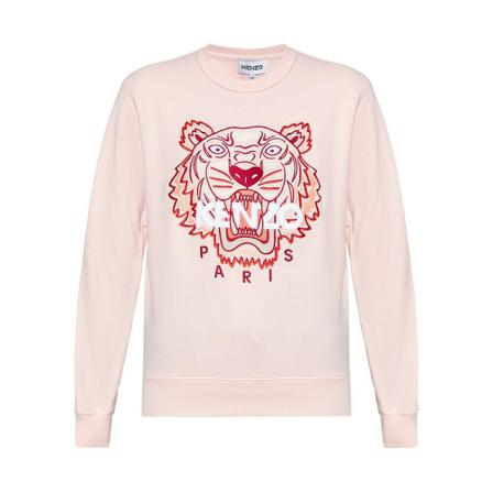 Kenzo Sweatshirt with logo , Roze , Dames , Maat: L