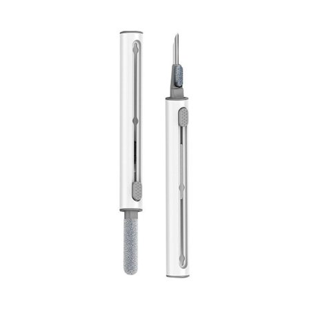 Bluetooth Hörlursrengöringsborste 2.0 - Multifunktionell Rengöringspenna för Hörlurar, Tangentbord och Mer