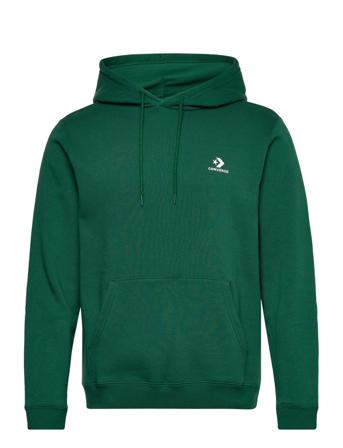 Standard Fit Left Chest Star Chev Emb Classic Hoodie Bb Hoodie Grön Converse