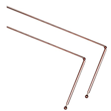 Slagruta - 99,9% Ren Koppar 2 ST Slagrutor