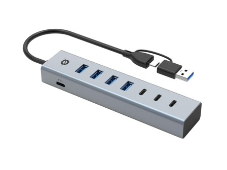 CONCEPTRONIC 7-Port Usb 3.0 Hub, 5Gbps,