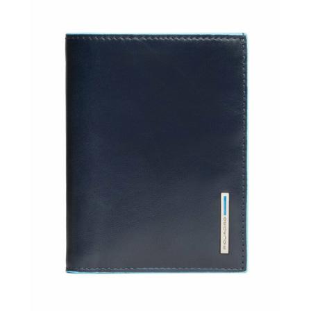 Piquadro Pung Pu1393B2 Blå, Herre Punge og Kortholder, Størrelse: ONE Size