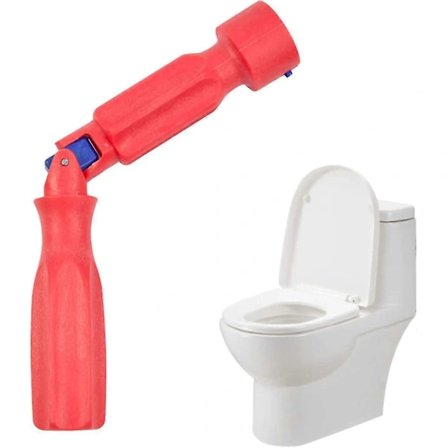 Installationsnøgle til toiletsæde, universel installationsnøgle til toiletsæde, installationsnøgle til toiletsædefastgørelse med leddelt toilet...