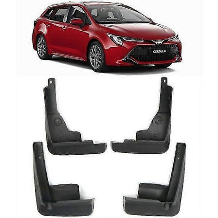 2025 Täysi sarja roiskesuojia lokasuojat 2019-2023 Toyota Corolla Estate -malliin