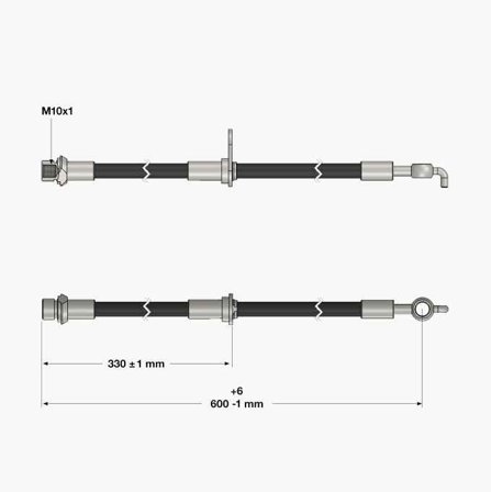 Bromsslang - Biltema