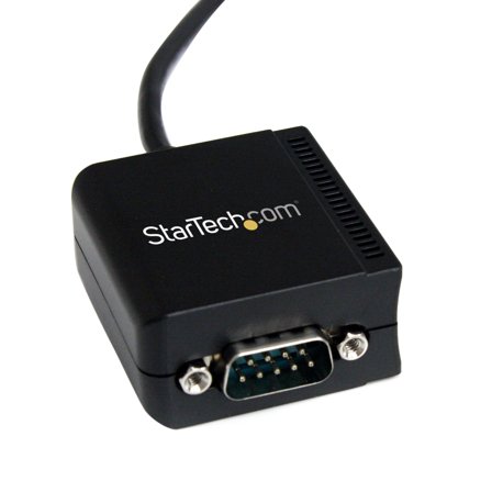 StarTech USB to Serial Adapter - Optical Isolation - USB Powered - FTDI USB to Serial Adapter - USB to RS232 Adapter Cable (ICUSB2321FIS) - seriell