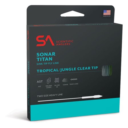 SA Sonar Titan Tropical Clear Tip Sand/Horizon/Clear WF - #9