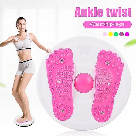 Vyötäröä kiertävä levy 27,5 cm pyörivä kuntoilulevy paikallaan urheilu laihdutuslaite vatsalihastreeni