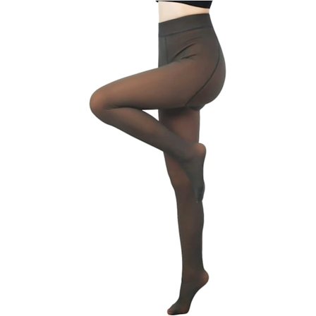 Strumpbyxor dam vinter, thermal strumpbyxa matad, matad uppdatera plyschstrumpor strumpbyxor W? Rmenden fleece tights
