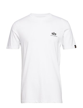 Alpha Industries Basic T Small Logo - White - XL