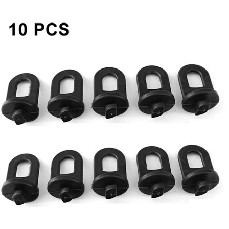 10 stk. drivhustilbehør, drivhustilbehør, plastikkroge, ophæng til drivhuse, plastikplanteophæng til udendørs brug