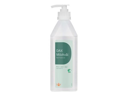 DAX Tvål Mild pumpflaska 600ml - Lyreco - Städ och hygien - Tvål och hygien - Tvål - Flytande