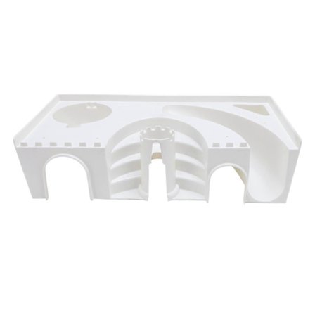 Hamster Gömställe Slott Robust Struktur Litet Djurhus Hydda Habitat för Gömma Leka Sova