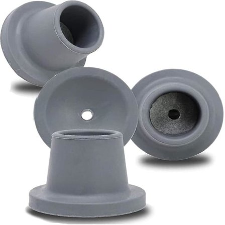 Brusestol Badekarssæde, Skridsikker Brusepall og Badekarstransferpall Gummikappe-fødder (1-1/8 tommer indvendig diameter) fra Yaying