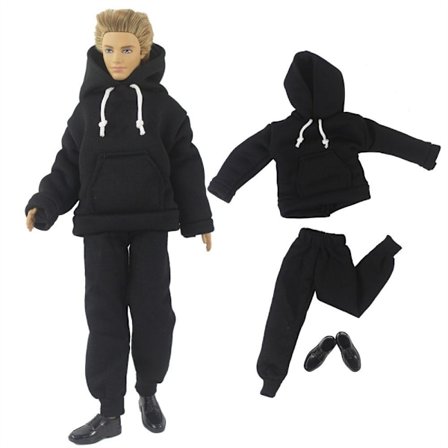 Hoodies för manliga dockor Sportkläder Set 1 1