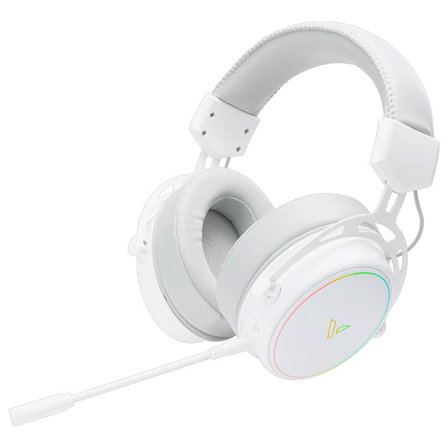Rapoo VH800 trådløst gaming-headset med RGB - hvid