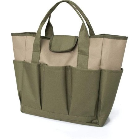 [CA]IC Hageverktøysett, stor hageveske med flere lommer