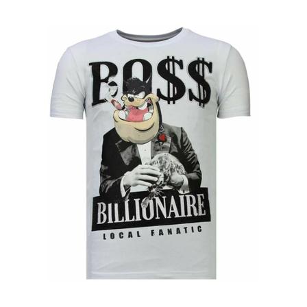 Local Fanatic - T-shirts - Vit - Herr - Storlek: M, Herr, Storlek: M