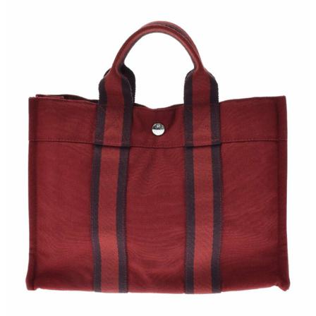 Hermès Vintage Tote Väska röd, Dam Vintage Väskor, Dam, Storlek: ONE SIZE
