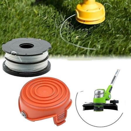 Black Decker Strimmer Spole Line Cap, Orange Cover til GL675 GL680 GL685 GL686 GL687 GL690 - Udskiftning Trimmer Dele