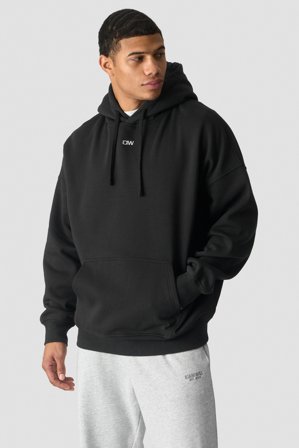 ICANIWILL - Everyday Relaxed Hoodie Black - Herrer - Træningstøj fra ICIW
