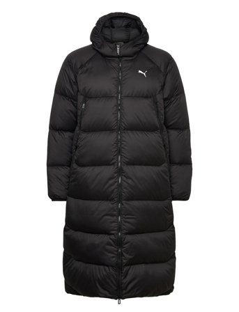 PUMA Hooded Down Puffer Coat - Black - M