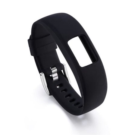 Musta watch Garmin Vivofit 4 Activity Fitness Trackeriin (S)