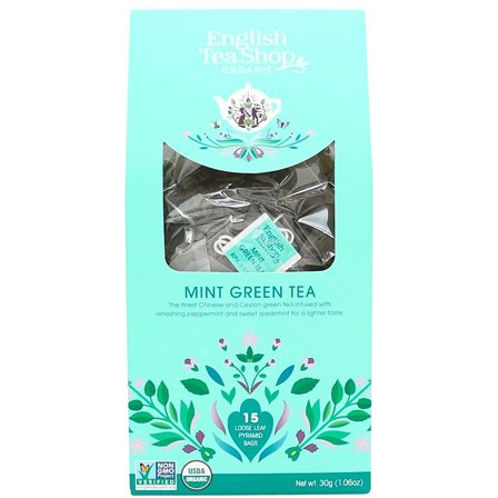 English Tea Shop Mint Green Tea Ø 15 stk., Helse & Madvarer, Te, Blandet Te