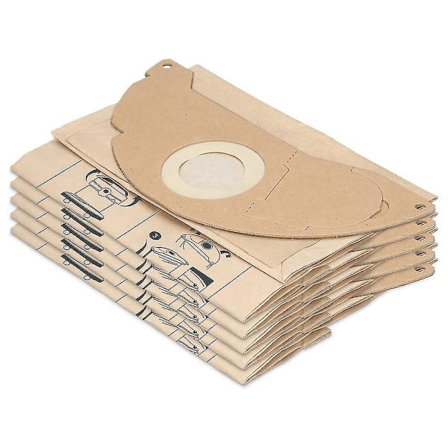 10 kappaleen pölypussipakkaus, yhteensopiva Karcher Wd2, Mv2, yhteensopiva Karcher 6.904-322.0 DB