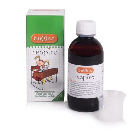 Buona Respiro Sciroppo 140ml Sollievo Naturale Tosse