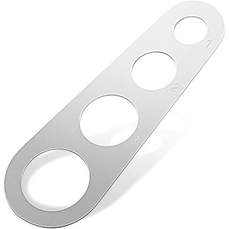 Rostfritt stål pasta spaghetti mått mätverktyg kök