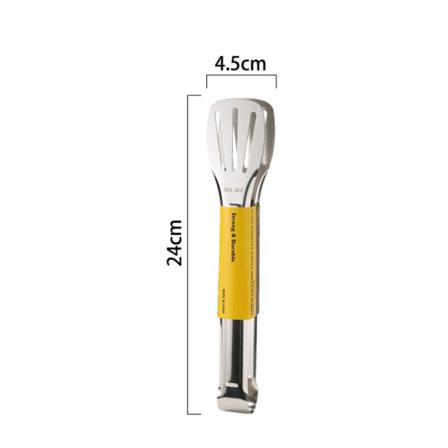 Rostfritt Stål Tång Kök Matlagning Anti Heat Bbq Clip Clamp