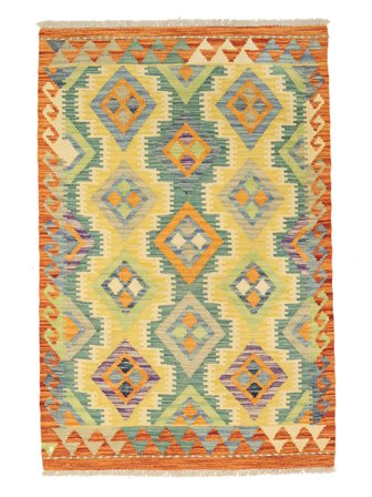 Kilim Afghan Old Style Rug Oriental Orange/Brown (Wool, Afghanistan)