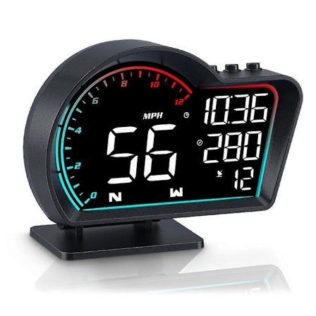 Digital GPS Speedometer Universal Bil Head Up Display
