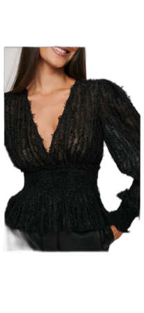 Svart festtopp från NA-KD