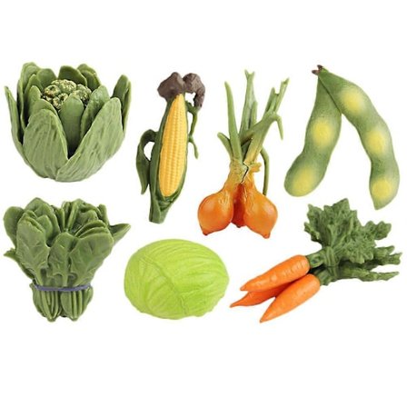 1 Sæt Restaurant Grøntsagsdisplay Rekvisitter Simulation Grøntsager Køkken Kunstige Falske Plastik Grøntsager