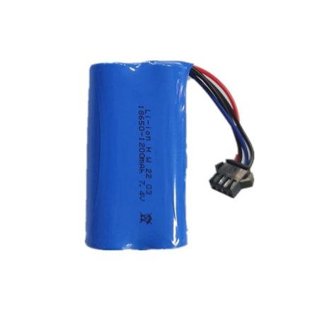 7.4V 1200mAh lithium batteri udskiftningsbatteri til fjernstyret bil