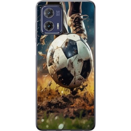 Kompatibelt Mobildeksel til Motorola Moto G73 Fotball