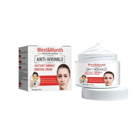 Omedelbar rynkborttagare ansikte kräm lyftande uppstramande blekna fina linjer antiåldrande blekning kräm