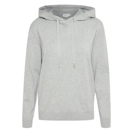 Saint Tropez, Adit Hat Z Pullover Szary, Kobieta, Rozmiar: L