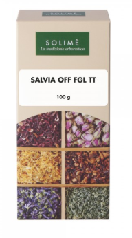 Salvia Officinale Foglie Taglio Tisana 100g