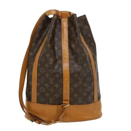 Louis Vuitton Vintage, Pre-owned Bag Bruin, Dames, Maat:ONE Size,leer