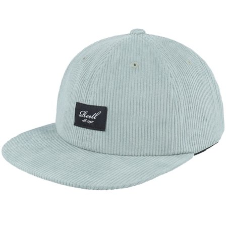 Reell - Verde snapback Boné - Flat 6-panel Cap Hedge Corduroy Snapback @ Hatstore
