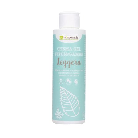 LA SAPONARIA Leggera crema gambe defaticante e rinfrescante 150ml - Crema gambe antifatica