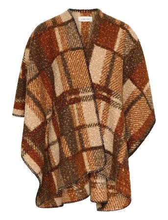 Cream | Crblye Teddy Cape | ONE SIZE