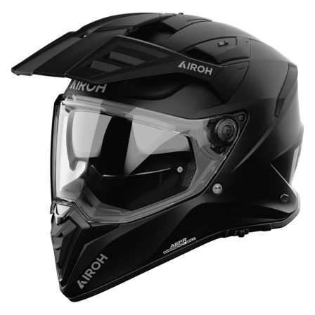 Adventure-Kypärä Airoh Bandit Musta Matta L