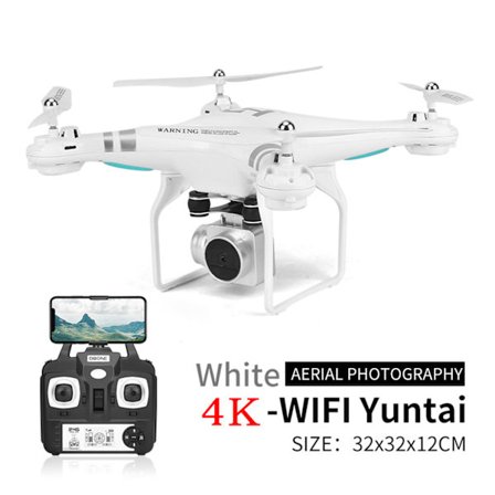 SH5H Mini Drone RC Quadcopter WIFI Real for Time Transmission Höjd Håller Headless Mode En för Key Return RC Leksak för barn Vuxen