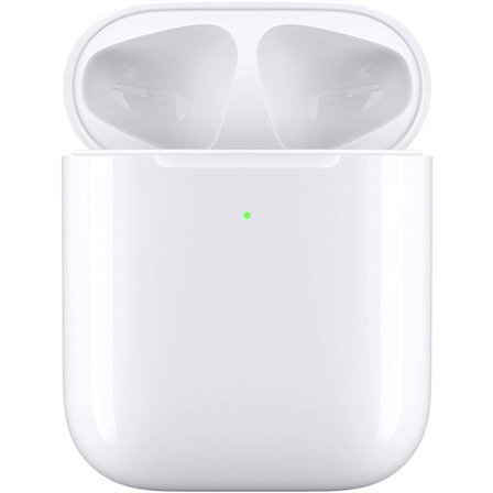 Erstatnings trådløst ladeetui for AirPod 1/2, øretelefon 330 Mah ladeetui støtter trådløs lading