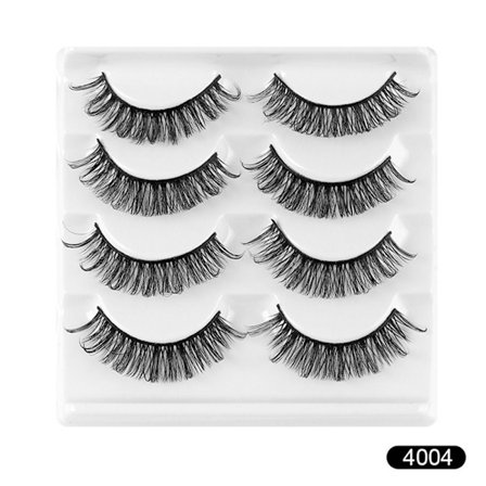 4 par løse øjenvipper Russian Strip Lashes 4004 4004_ma