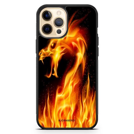 Bjornberry Hårdskal iPhone 12 Pro Max - Flames Dragon
